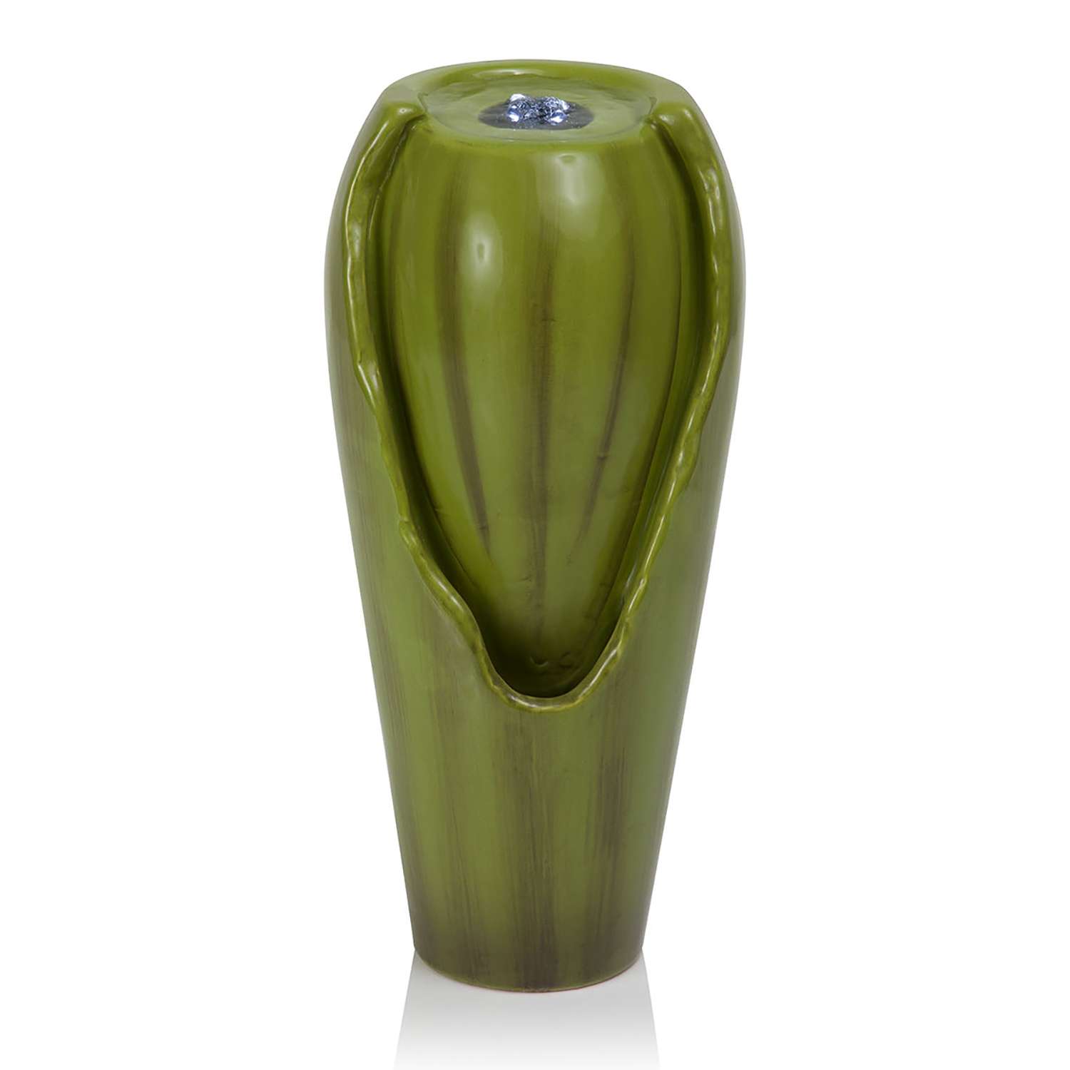 Alpine Ceramic Green Jar Table Top Fountain Ace Hardware