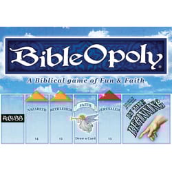Late for the Sky Bible Opoly Board Game Multicolored