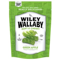 Wiley Wallaby Australian Style Gourmet Green Apple Licorice 10 oz