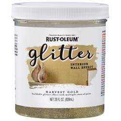 Rust-Oleum Glitter Harvest Gold Water-Based Glitter Paint Interior 50 g/L 28 oz