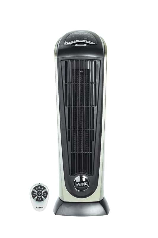 Lasko 150 sq ft Electric Ceramic Tower Heater - Ace Hardware