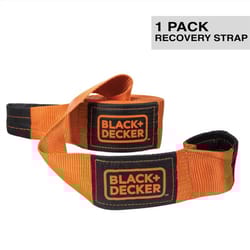 Black+Decker Easy By Design 20000 lb. cap. 30 ft. Recovery Strap