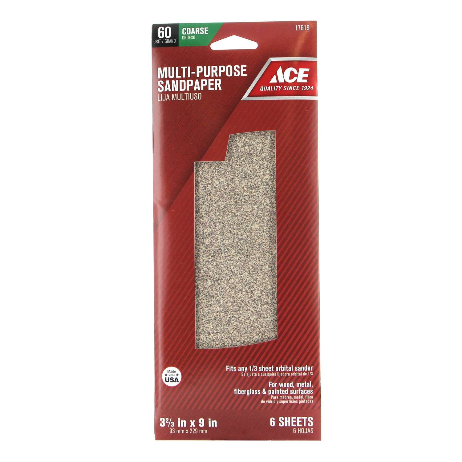 Ace hardware store sandpaper