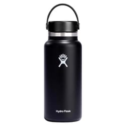 Hydroflask 32 oz Black BPA Free Insulated Bottle