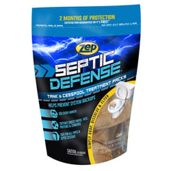 Zep Septic Defense Powder Septic Tank Treatment 4 oz