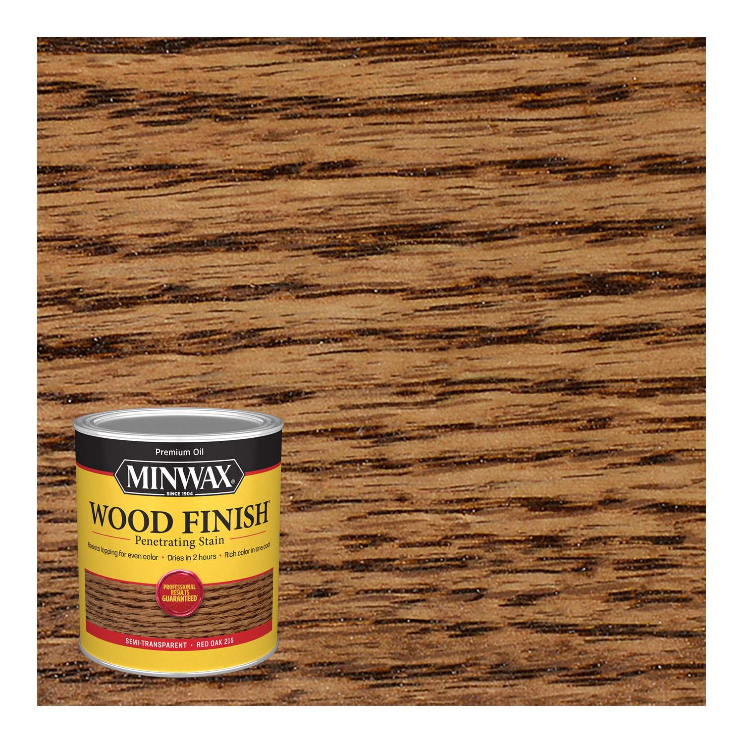 Minwax Wood Finish SemiTransparent Red Oak OilBased Wood