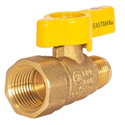 BrassCraft 3/8 in. Flare X 1/2 in. FIP Brass Gas Ball Valve