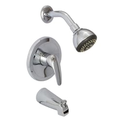 Huntington Brass Reliaflo Chrome Tub and Shower Faucet