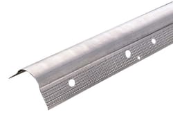 Amerimax .75 in. W X 10 ft. L Galvanized Steel Bullnose Corner Bead