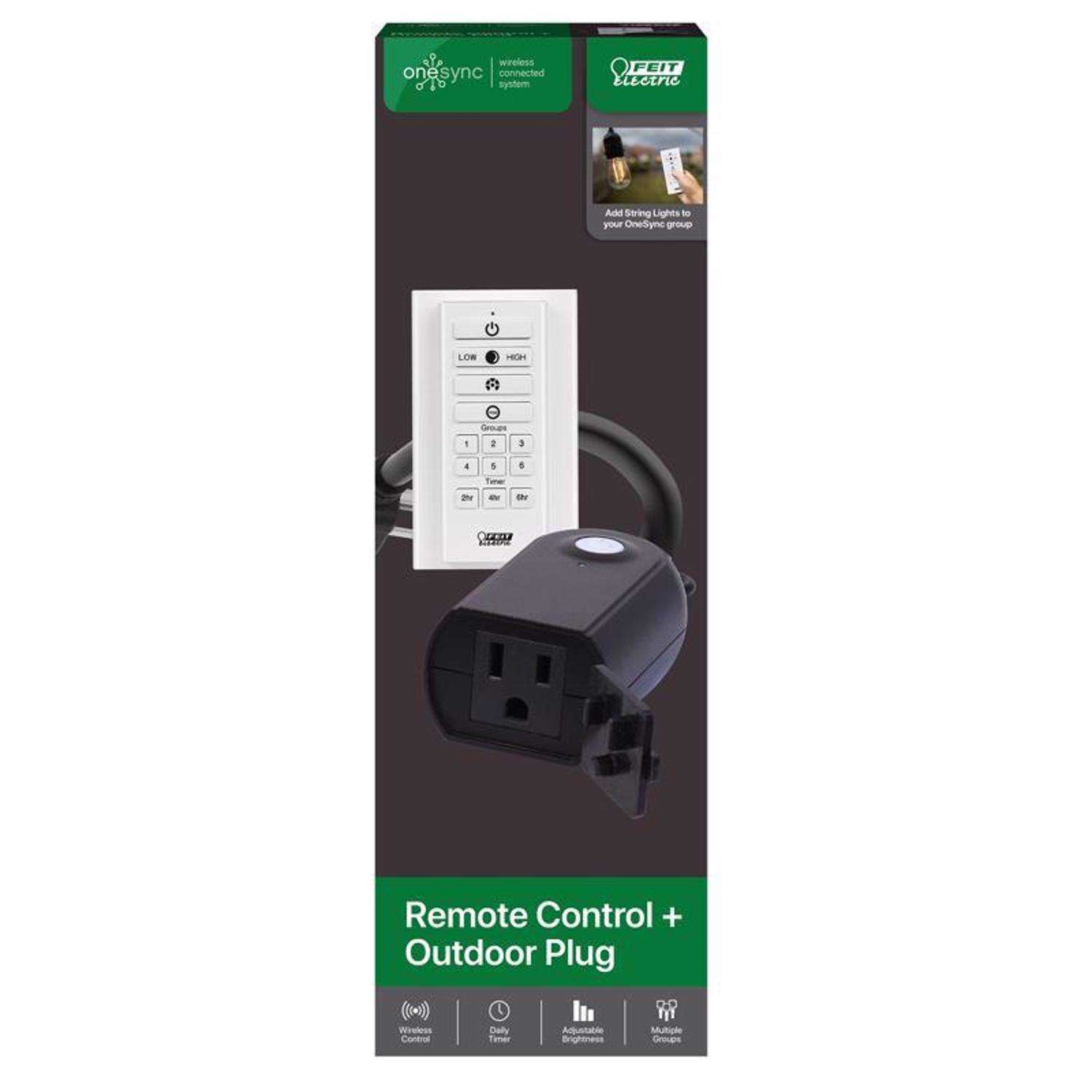 Feit Onesync 1 ft. L Plug Adapter and Remote Ace Hardware