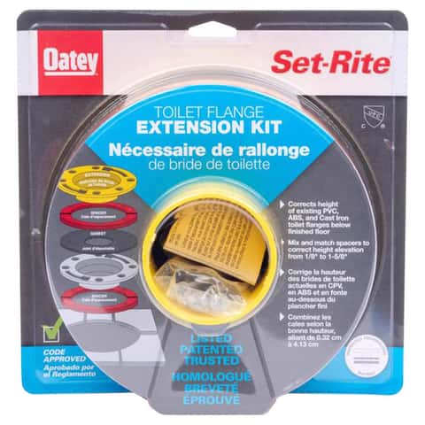 Oatey Spacer Kit 1/8, 1/4, 1/2, 3/4