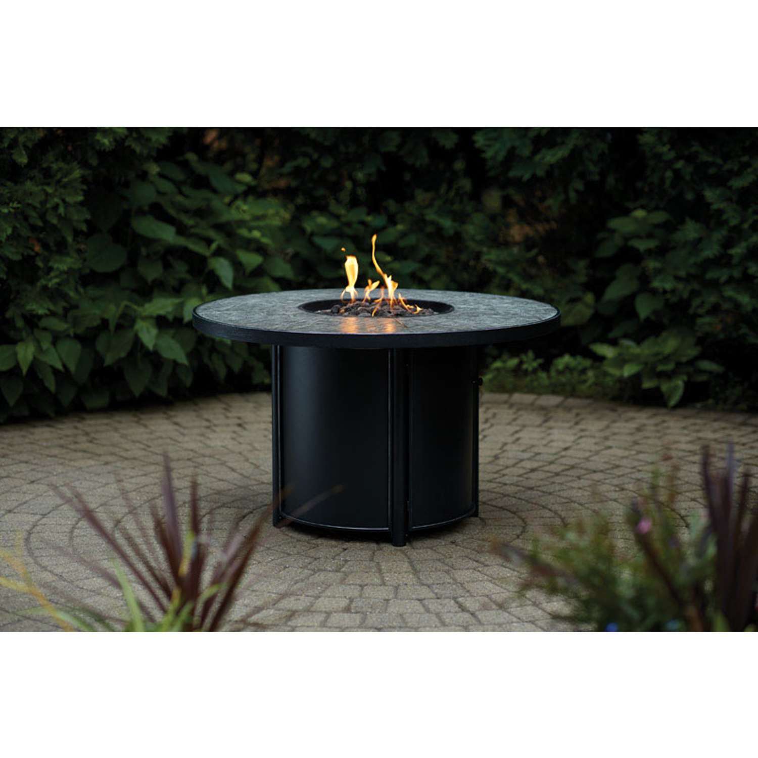 Circular propane on sale fire pit