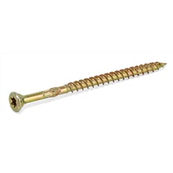 HILLMAN Power Pro No. 10 X 3-1/2 in. L Star Coarse Wood Screws 55 pk