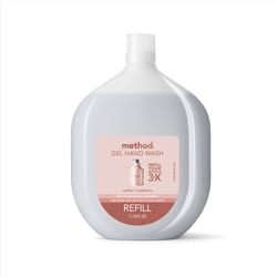 Method Vanilla & Raspberry Scent Gel Hand Wash Refill 34 oz
