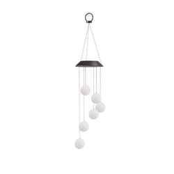 Globe Electric Skylar Metal/Plastic 28.5 in. Wind Chime