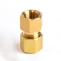 ATC 1/4 in. Compression in. X 1/8 in. D FPT Brass Coupling