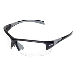 Hercules 7 Semi Rimless Safety Sunglasses Clear Lens Black Frame 1 pc