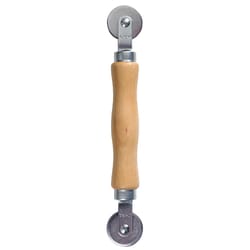 Saint-Gobain ADFORS Natural Tan Metal/Wood 1.4 in. W X 6.2 in. L Screen Roller Tool 12 pk