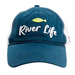 Pavilion We People River Life Mesh Back Cap Teal One Size Fits Most