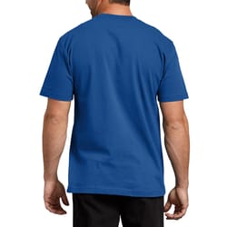 Dickies M Short Sleeve Men's Crew Neck Royal Blue Tee Shirt