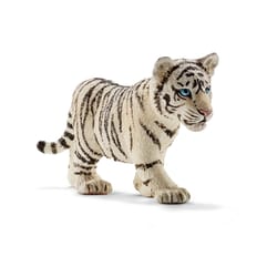 Schleich Wild Life Tiger Cub White Toy Black/White