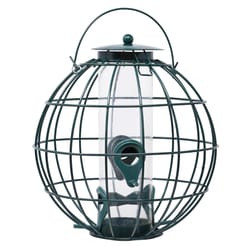 Backyard Essentials Backyard Essentials Songbird Metal Petite Orb Caged Bird Feeder