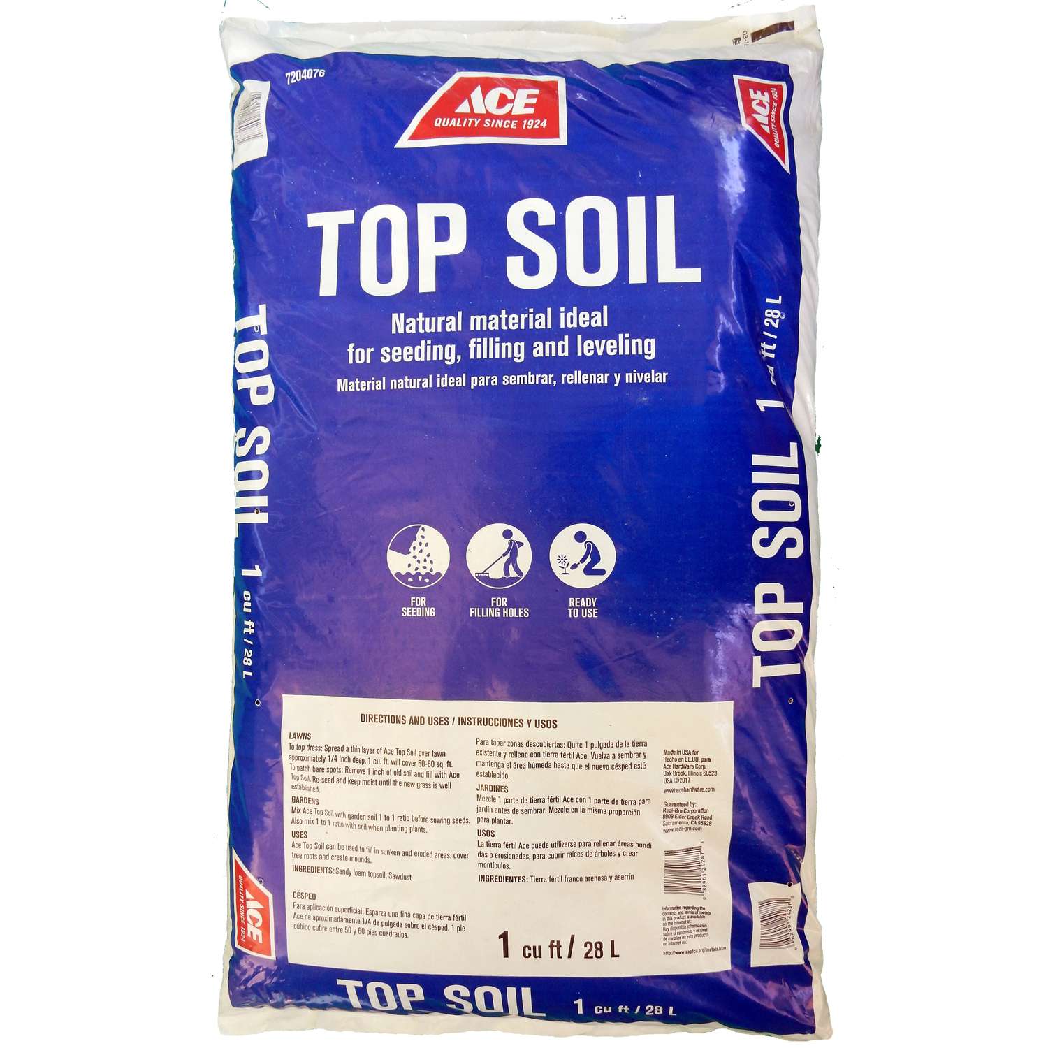 Ace All Purpose Top Soil 1 cu. ft. - Ace Hardware