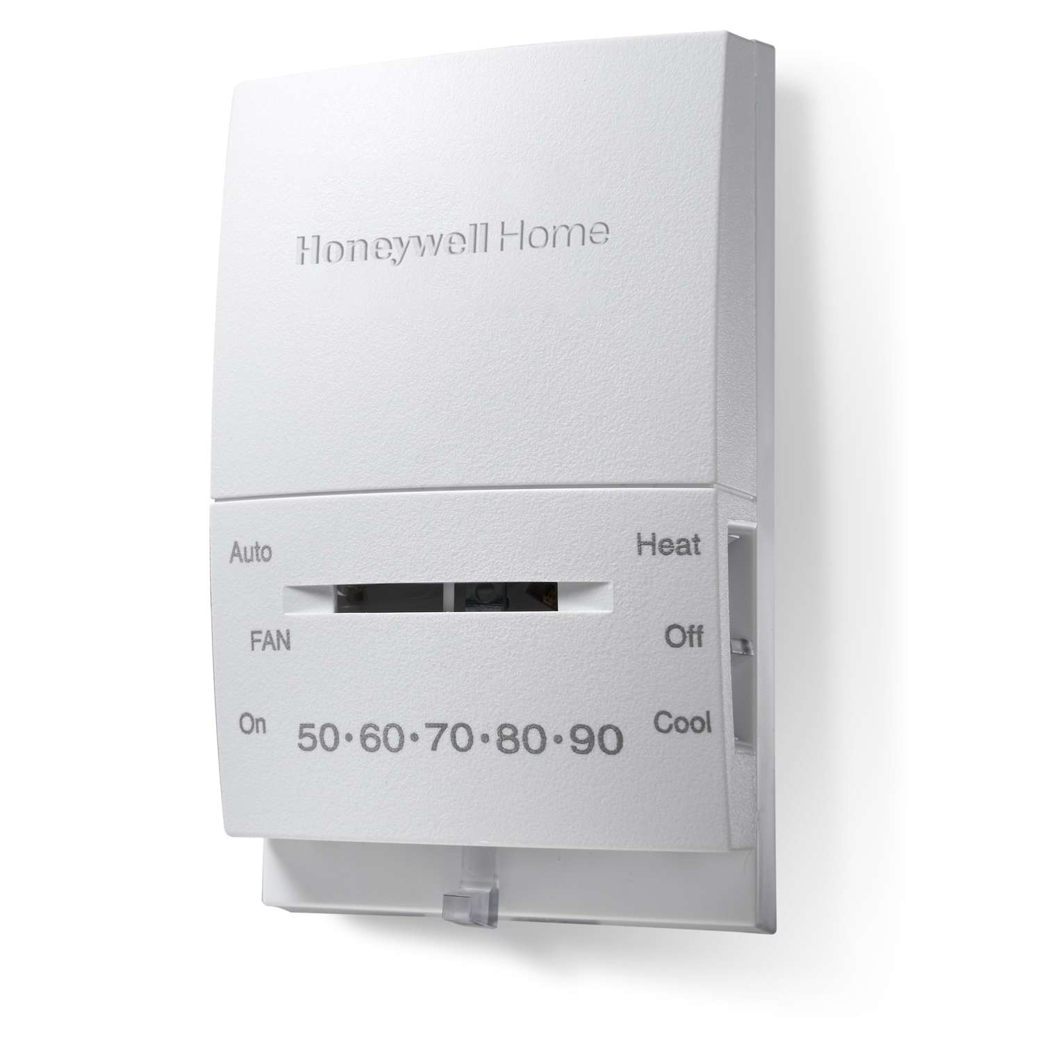 White Honeywell Home TH1110E1000 HONEYWELL E1 PRO BASIC NON-PROGRAMMABLE THERMOSTAT