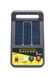 Zareba 6 V Solar-Powered Low Impedance Fence Energizer 5 mi. Black