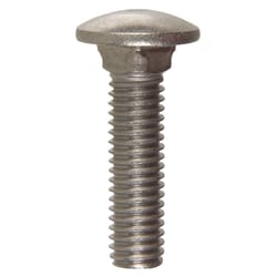 Hillman 0.375 in. X 1-1/2 in. L Stainless Steel Carriage Bolt 25 pk