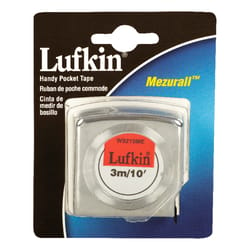 Crescent Lufkin 10 ft. L X 0.5 in. W Handy Pocket Tape Measure 1 pk