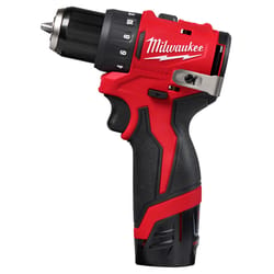 Milwaukee tool M12 3/8 in. Brushless Cordless Drill/Driver Kit (Battery & Charger)