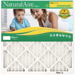 NaturalAire 14 in. W X 20 in. H X 1 in. D Synthetic 8 MERV Pleated Air Filter 1 pk