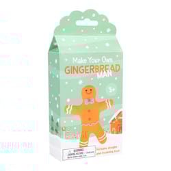 Fizz Make Your Own Gingerbread Man Dough Craft Set Brown