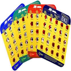 Regal License Plate Travel Bingo Multicolored