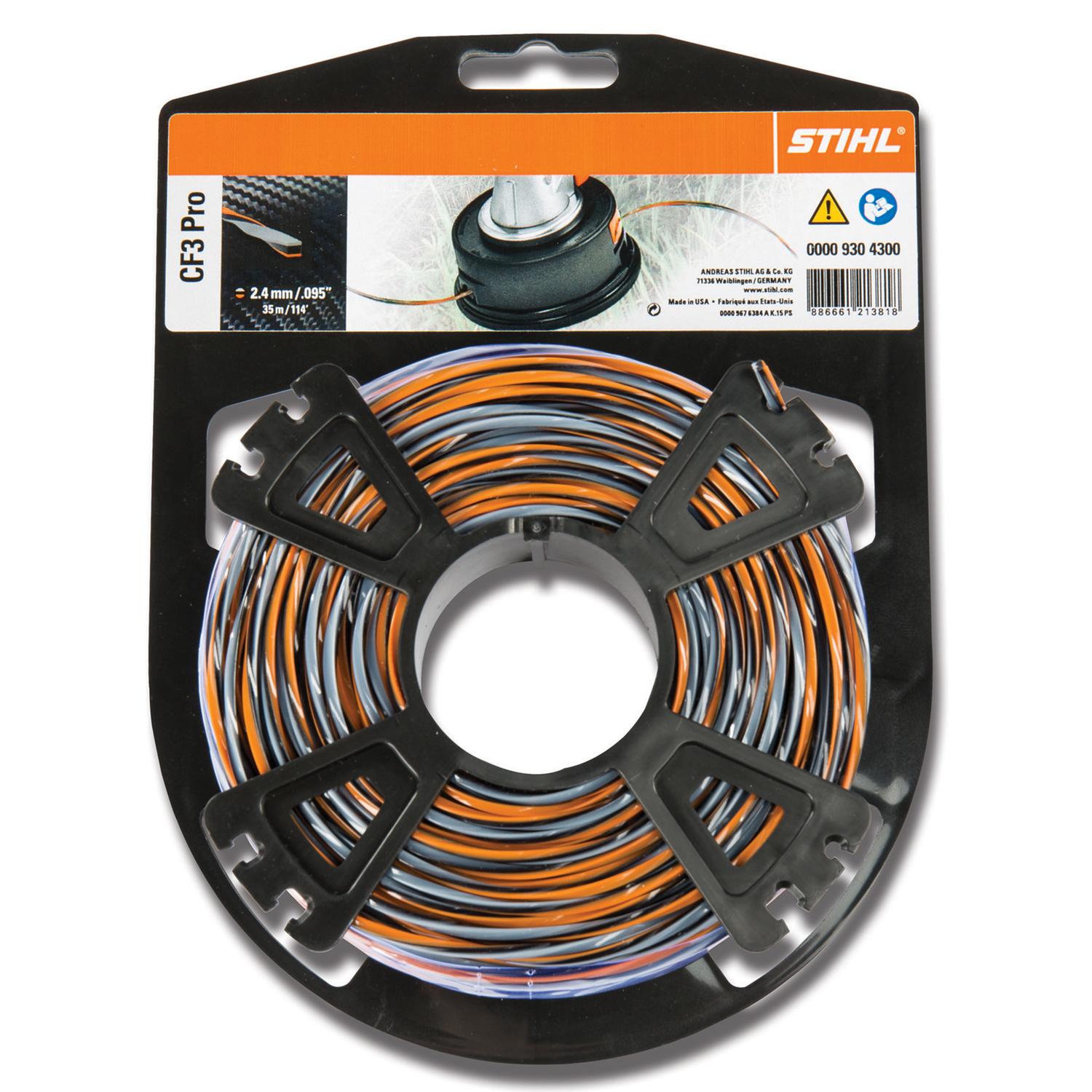 STIHL CF3 Pro .95 in. D X 229 ft. L Trimmer Line Mfr