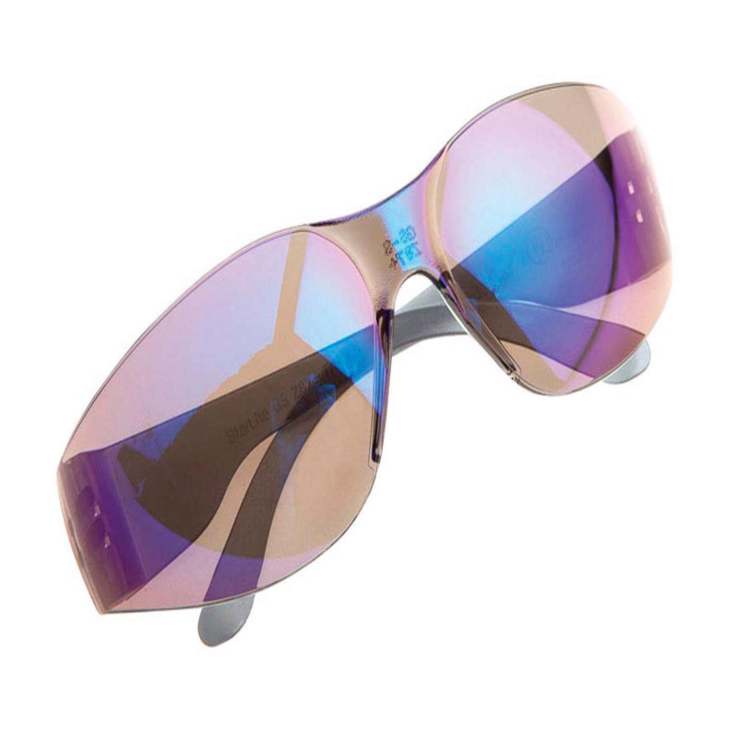 Forney Starlite Compact Safety Glasses Blue Mirror Lens 1 pc Ace Hardware