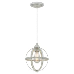 Westinghouse Stella Mira Antique Ash Silver 1 lights Mini Pendant Light