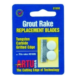 ARTU 0.2 in. H Tungsten Carbide Grout Removal Tool Blade 2 pk
