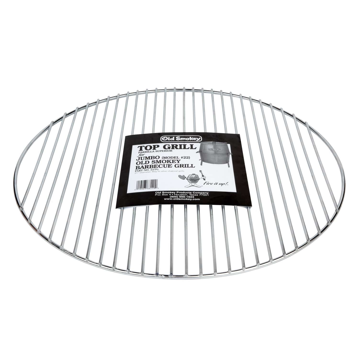 Old Smokey Products Aluminum/Steel Top Grate 21 in. L X 21 in. W Old ...