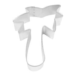R&M International Corp International Corp 3 in. W X 4 in. L Palm Tree Cookie Cutter Silver 1 pc