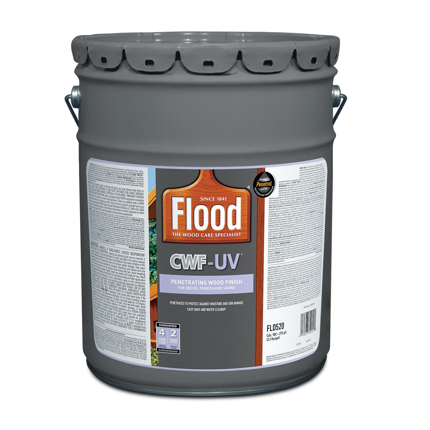 PPG Flood FLD520-05 5GAL UV Cedar WD Finish