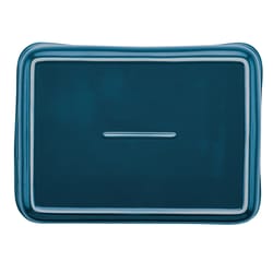Rachael Ray 9 in. W X 12 in. L Baking Dish Blue 1 pc