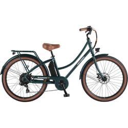 Retrospec Beaumont Rev 2 Unisex Electric Bicycle Everglade