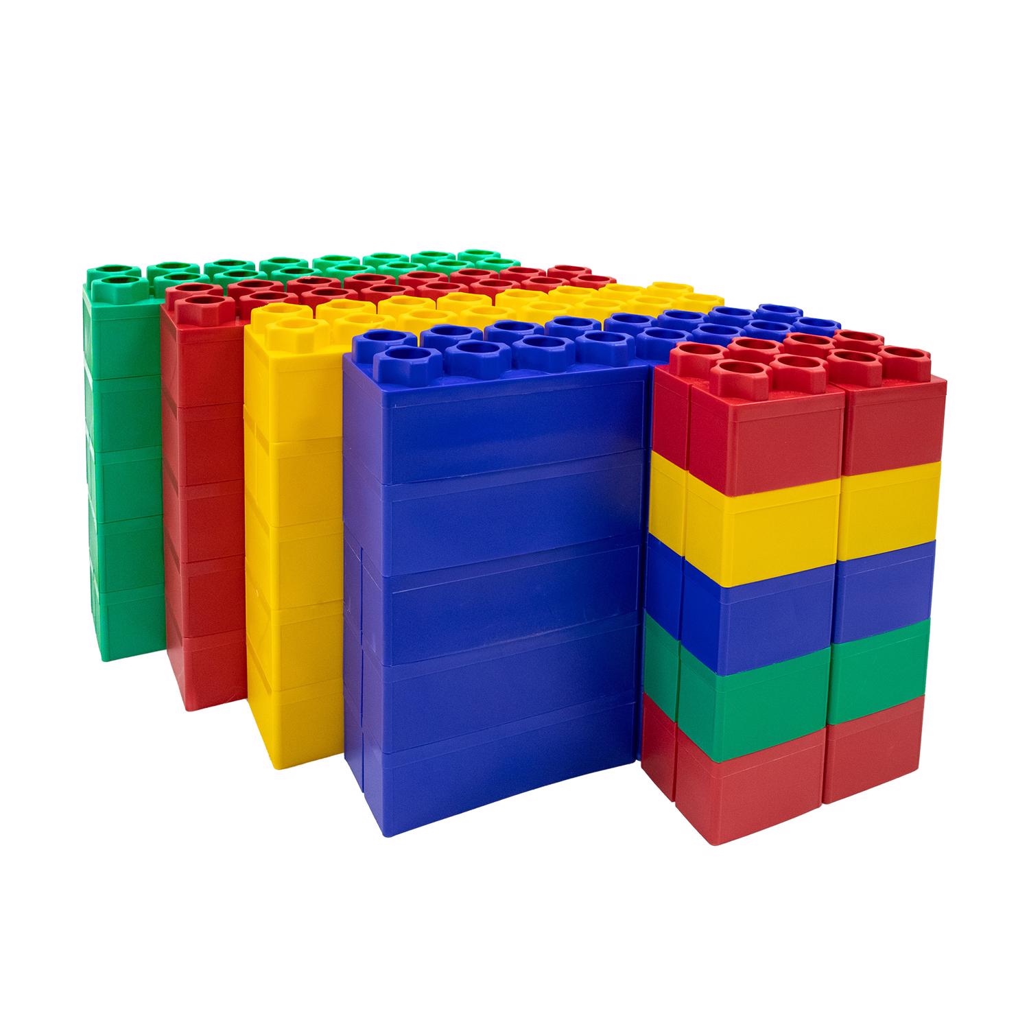 Biggo Learner Set Jumbo Building Blocks Assorted 50 pc