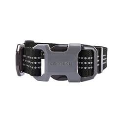 Carhartt Black Solid Nylon Dog Collar Medium