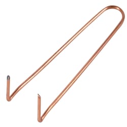 Warwick Hanger 3/4 in. 6 in. Copper Plated Carbon Steel Wire Pipe Hook