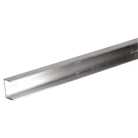 Boltmaster 1/16 in. X 1/2 in. W X 96 in. L Mill Aluminum Trim Channel Boltmaster 1/16 in. X 1/2 in. W X 96 in. L Mill Aluminum Trim Channel