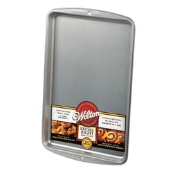 Wilton 11-1/2 in. W X 17-1/4 in. L Cookie and Jelly Roll Pan Silver