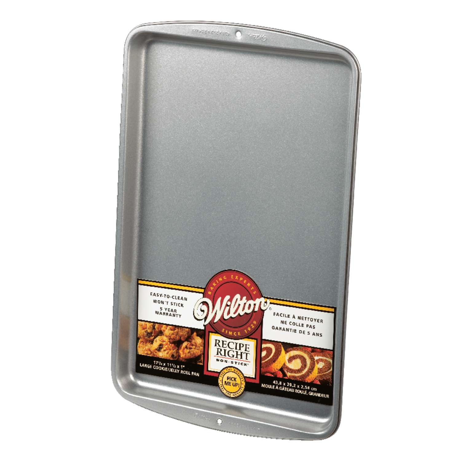Wilton 111/2 in. W X 171/4 in. L Cookie and Jelly Roll Pan Silver